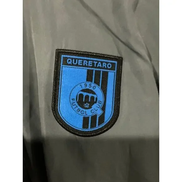 Queretaro FC Charly Outdoor Quarter-Zip Jacket - Black Mens Small - Picture 4 of 4